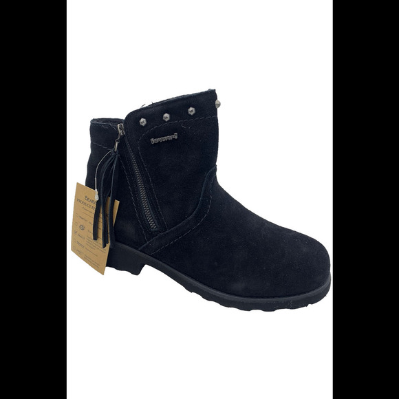 BEARPAW Shoes - BEARPAW Women's Carolina Suede Boot Black - Medium